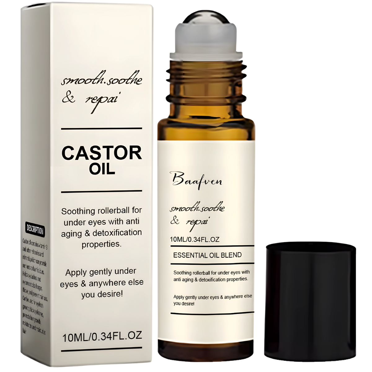 Sérum para el contorno de ojos con aceite de ricino